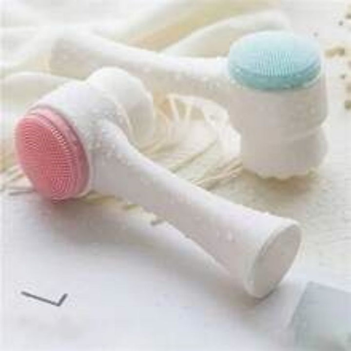 Easy Clean Nylon Pet Paw Grooming Massage Brush